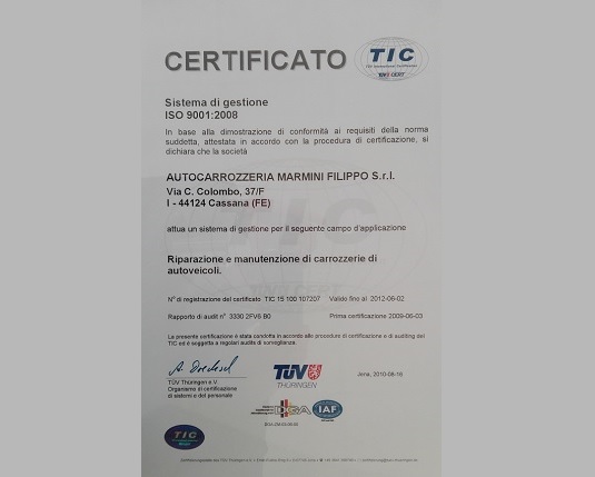 certificato